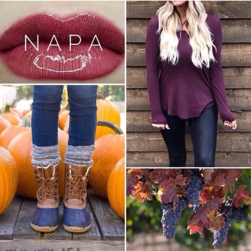 Lipsense by Senegence. Shade: Napa. NWT. 🍁🍂🌿🪴🌱